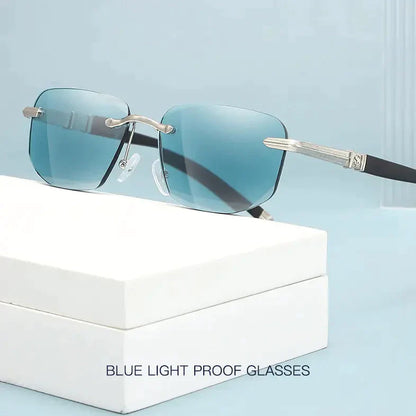 Sapphire Anti-Blue Light Reading Glasses and Sunglasses for Wide and Near Vision