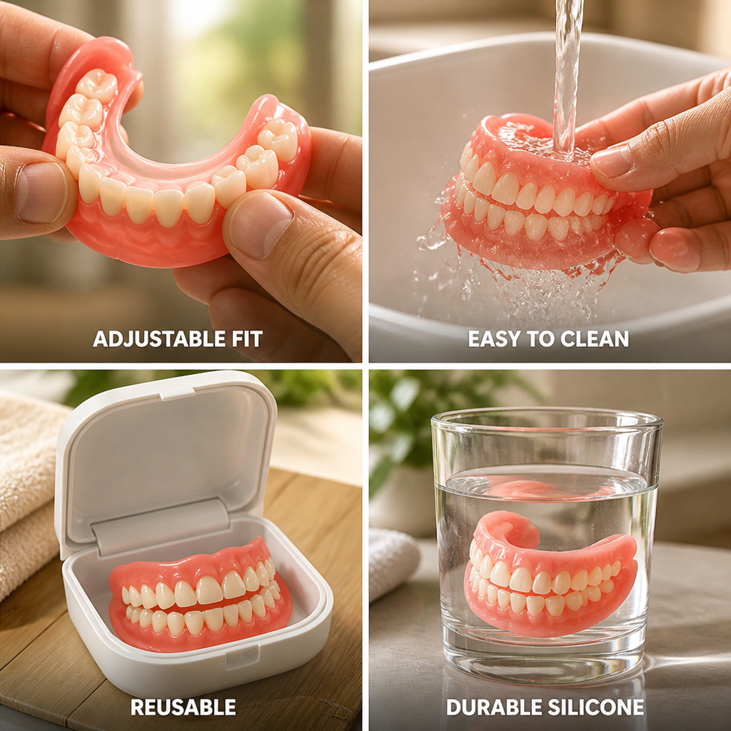 Comfort-Adjust Silicone Denture Solution