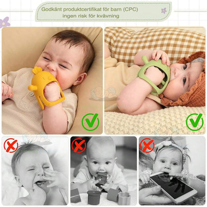 ComfortGrip Teething Mitten for Instant Baby Relief