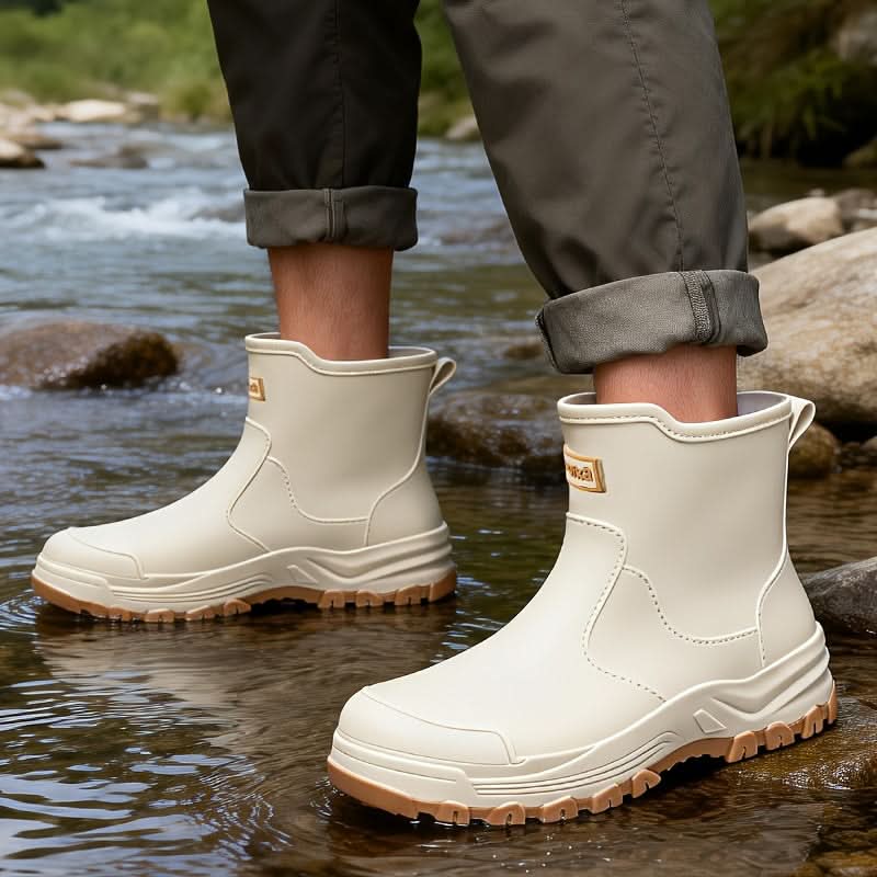 Ankle Rain Boots for Outdoor Use - Waterproof Footwear