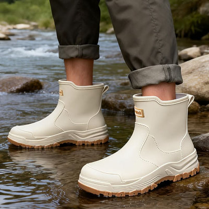 Ankle Rain Boots for Outdoor Use - Waterproof Footwear