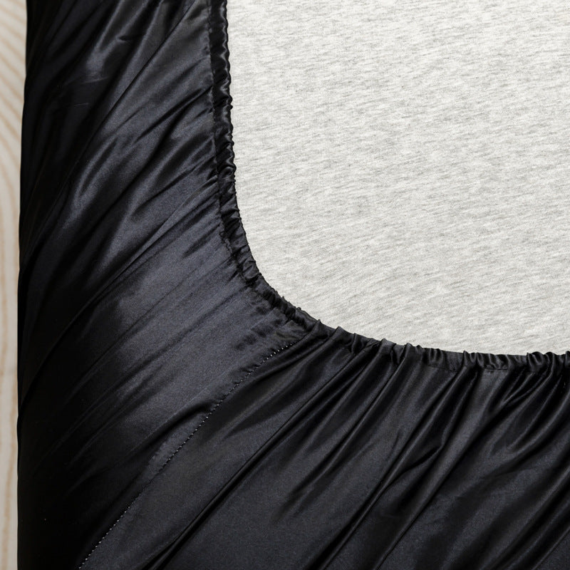 Smooth Satin Bed Sheet with Cooling Effect
