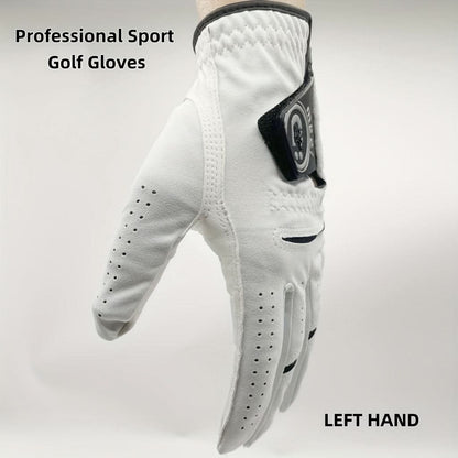 Left Handed Golf Glove for Enhanced Grip and Comfort