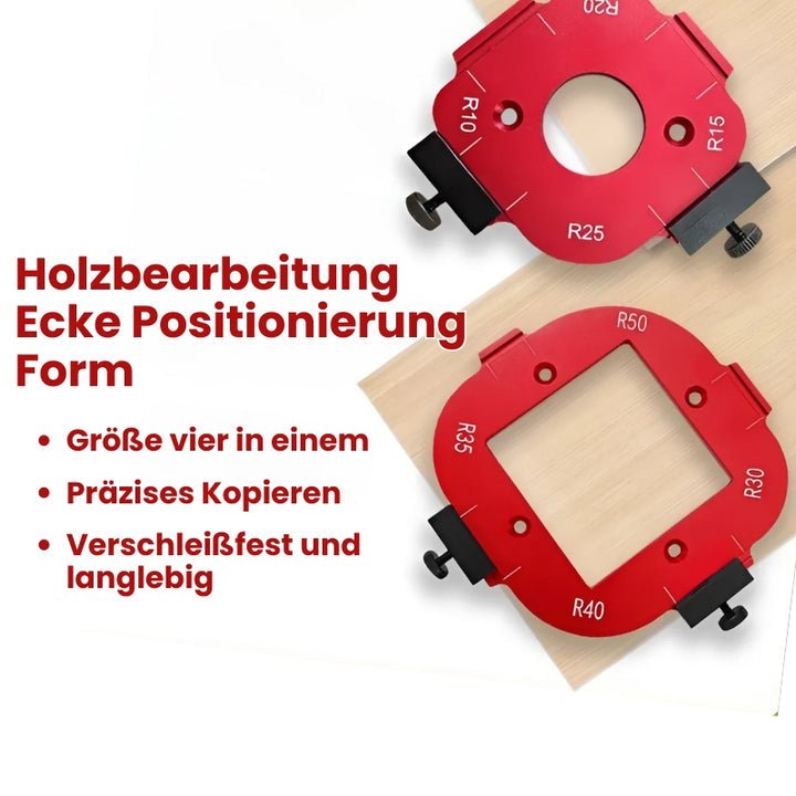 Precision Corner Templates 4-in-1 - EdgeMaster for Flawless Curves R30–R50