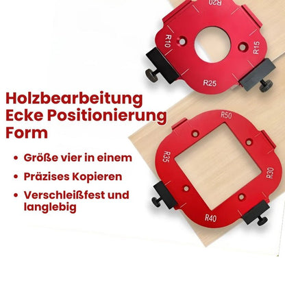 Precision Corner Templates 4-in-1 - EdgeMaster for Flawless Curves R30–R50
