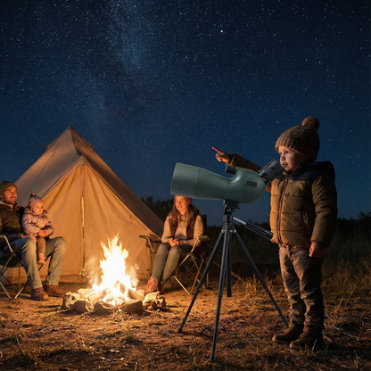 15–45x Zoom Monocular for Clear Viewing