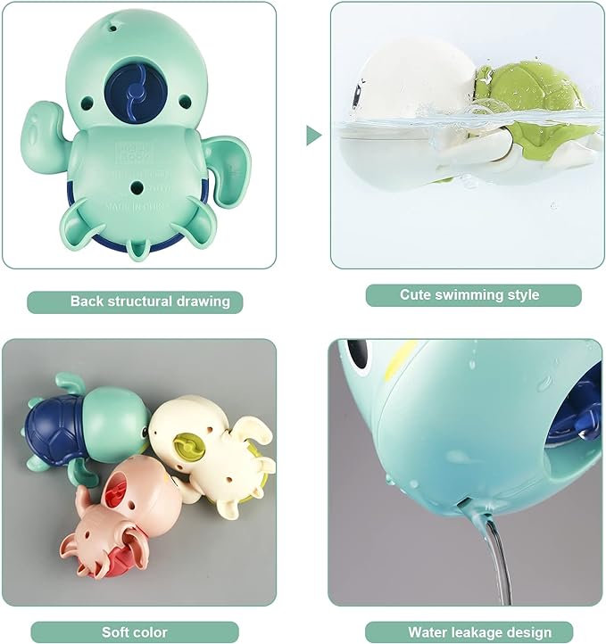 AquaTurtle - Interactive Bath Toy Adventure Set