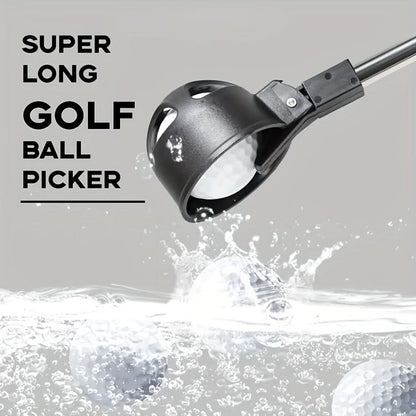 Telescopic Golf Ball Retriever in Stainless Steel