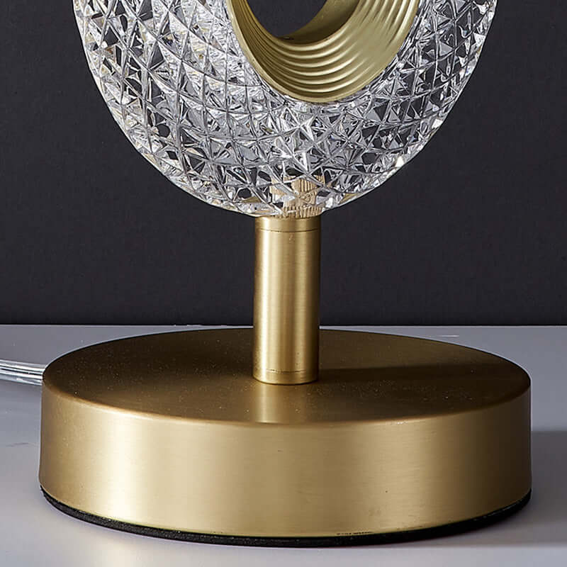 LED Crystal Light Acrylic Table Lamp
