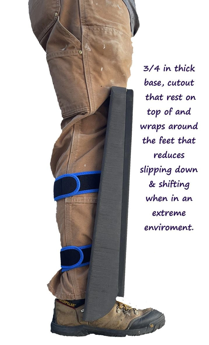 Ultimate Knee Protection for Flooring Tasks - 2-Pack