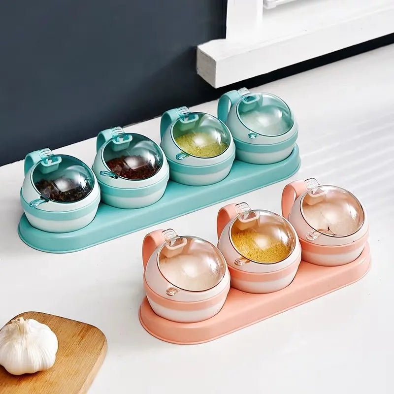 Instant Spice Organizer for Fresh and Space-Saving Storage
