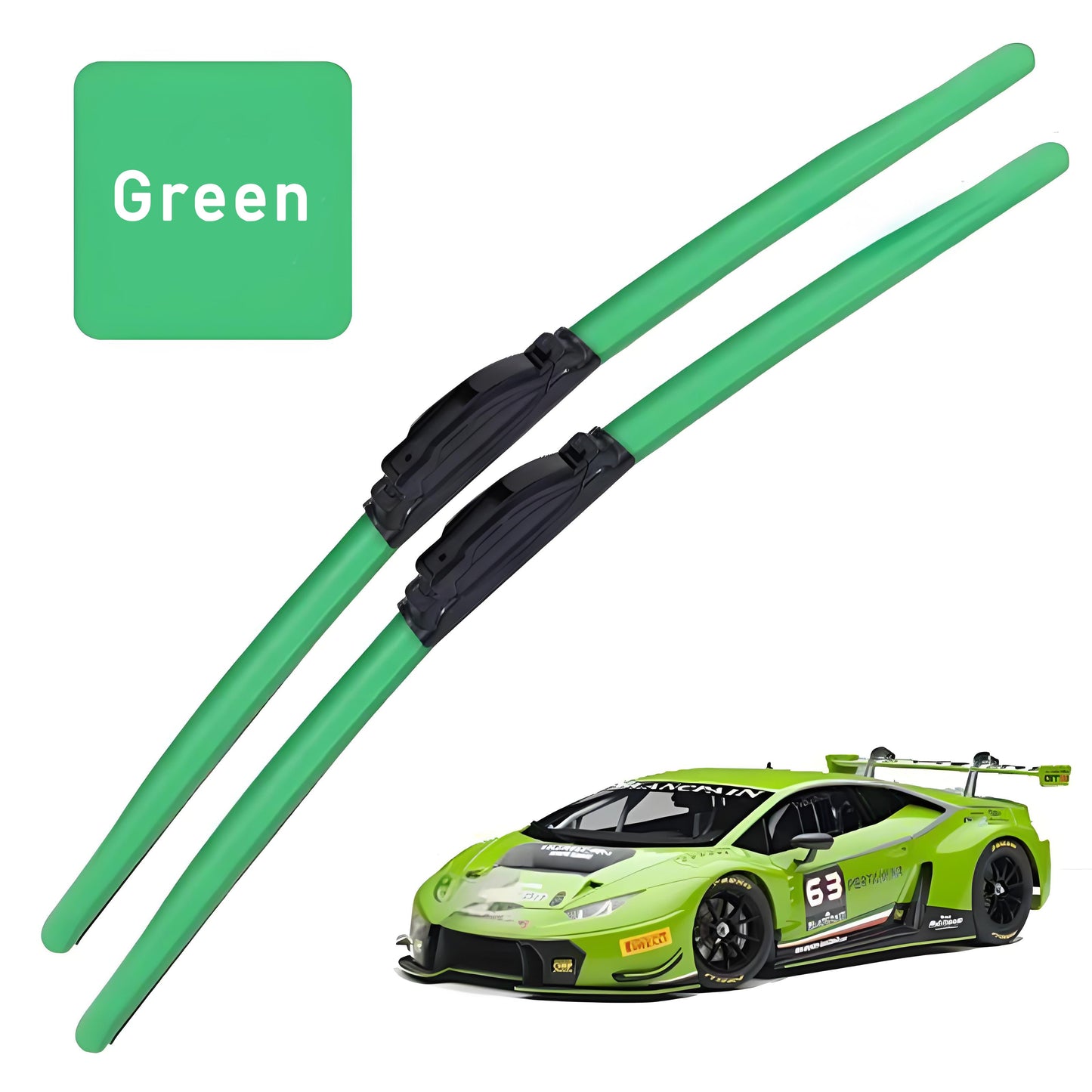 Quiet Performance Frameless Windshield Wipers | Streak-Free Clarity
