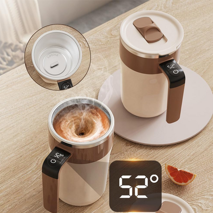 Effortless Hands-Free Drink Mixer for Perfectly Blended Beverages