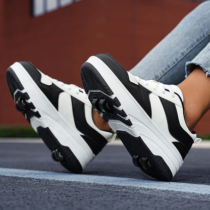 Patchwork Design Outdoor Sneakers for Walking