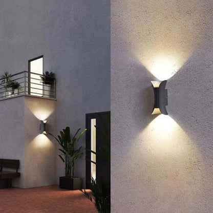 Modern Outdoor LED Wall Lamp for Garden and Corridor Lighting