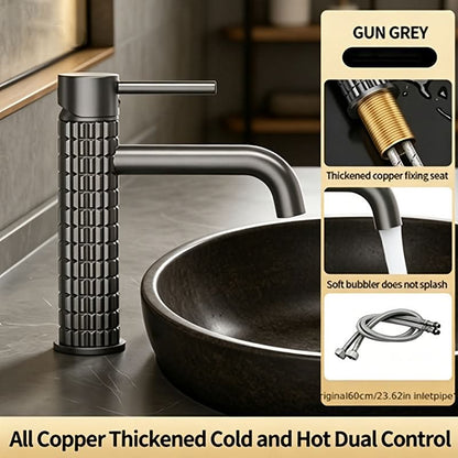 Brass Faucet for Hot and Cold Water – Basin Installation