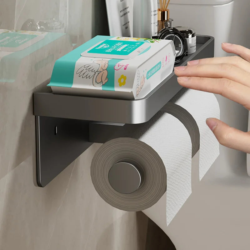 All-in-One Bathroom Organizer for Stylish Decluttering