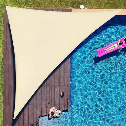 Triangle Sun Shade Sail for Outdoor Use