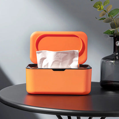 Moist Towelettes Dispenser with Lid | High Capacity | Airtight and Dustproof