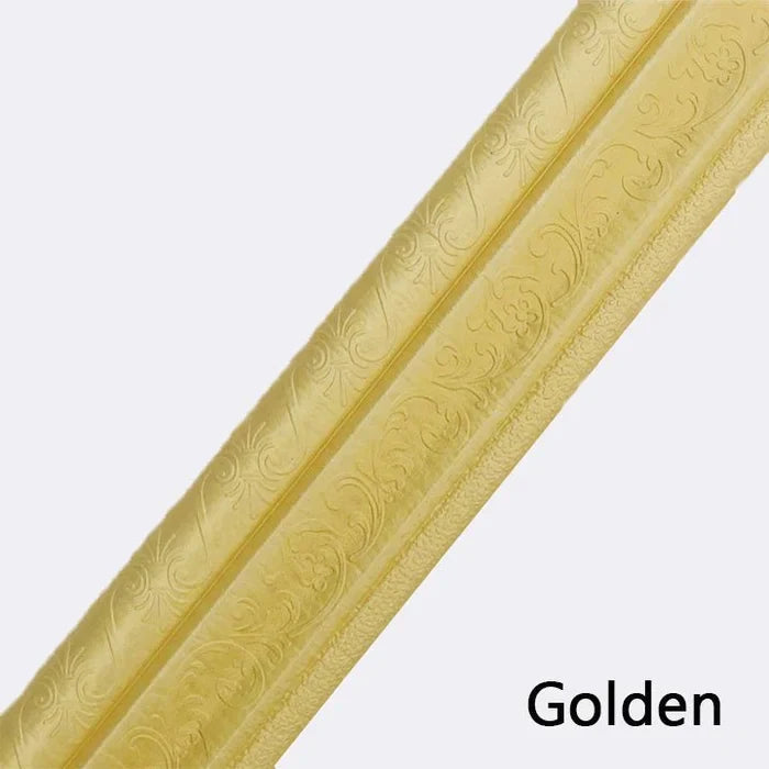 Self-Adhesive 3D Wall Molding - Eco-Friendly Decorative Trim