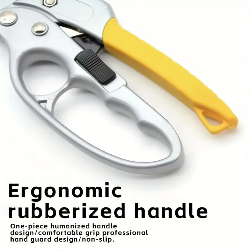 Pulley Garden Pruner with SK5 Steel | Energy Efficient for 18 mm | Professional Tree Shears