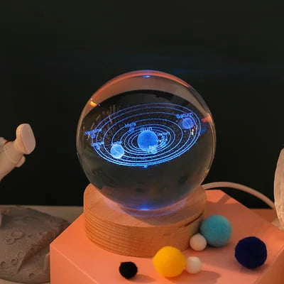 Celestial Sphere - Illuminated Galaxy Globe for Home Decor
