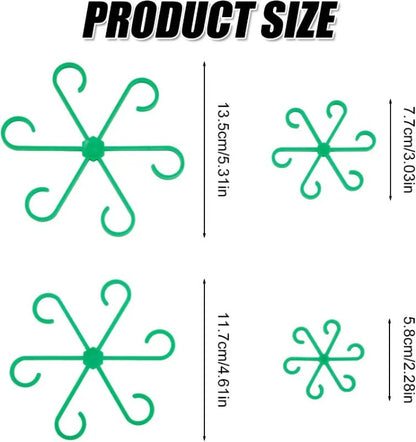 Versatile Plant Support Rings - 4 Sizes for Optimal Growth