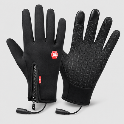 Adjustable Temperature Heated Gloves for Winter with USB Connection