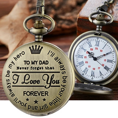 Father's Day Pocket Watch - Classic Design