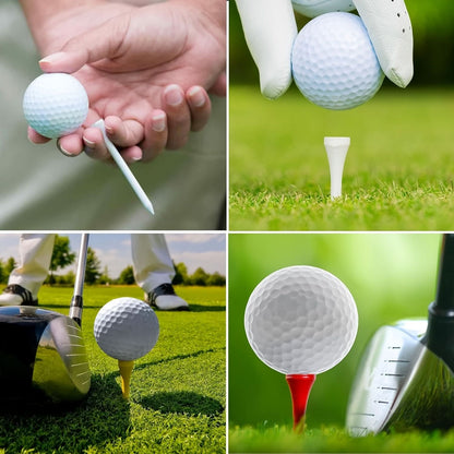 100-Pack of High-Quality Wooden Golf Tees