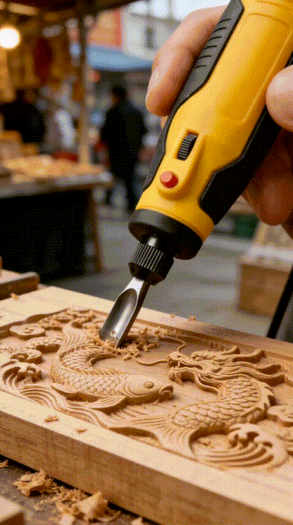 Cordless Mini Carving and Engraving Tool Set | 12,000 RPM