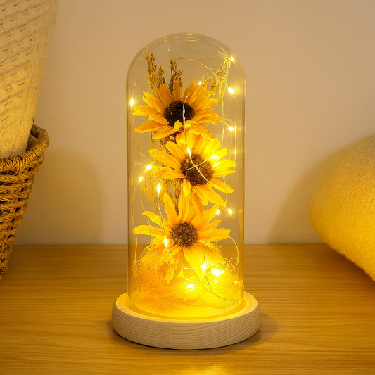 Cozy Sunflower Lamp for Soothing and Brightening Any Room