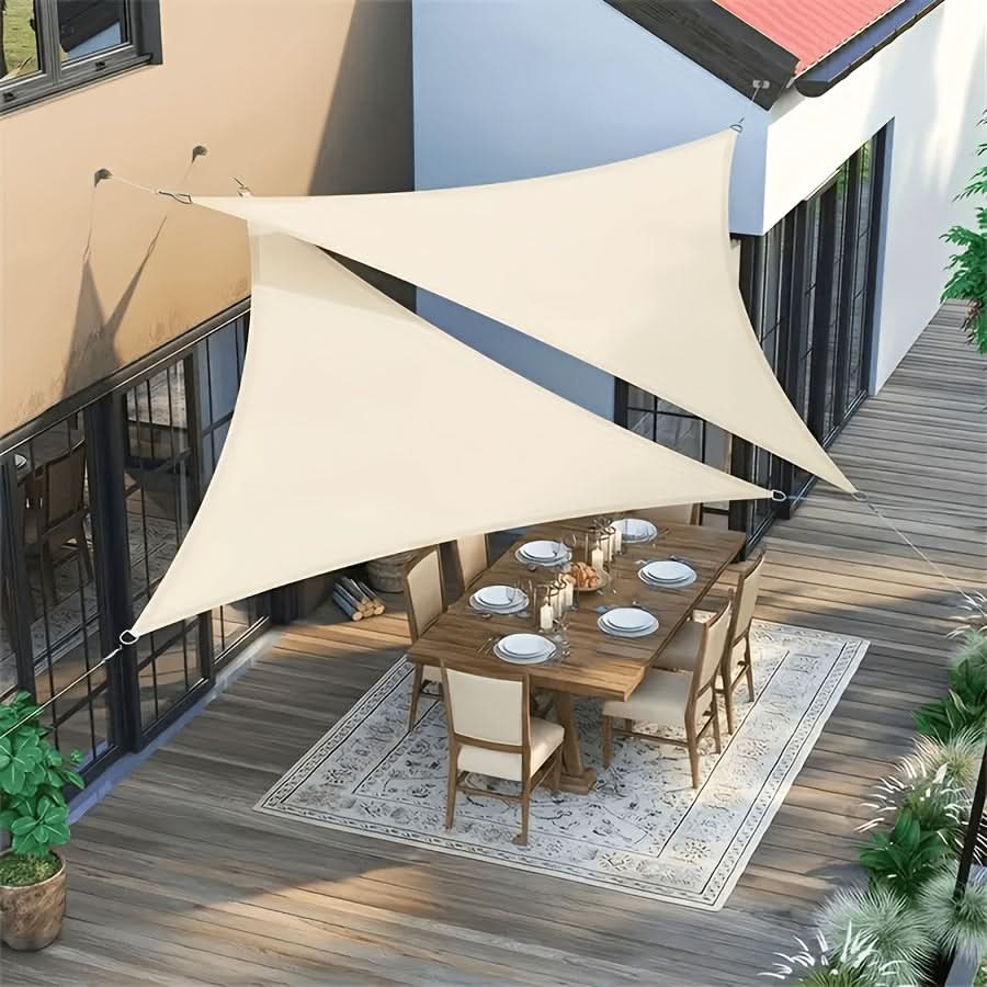 Triangle Sun Shade Sail for Outdoor Use