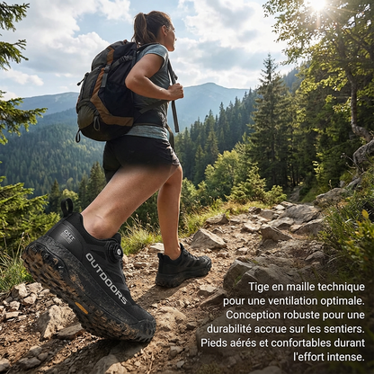 Lightweight Slip-Resistant Hiking Footwear