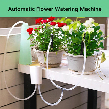 Smart Automatic Irrigation System with 2-16 Drippers – USB Rechargeable