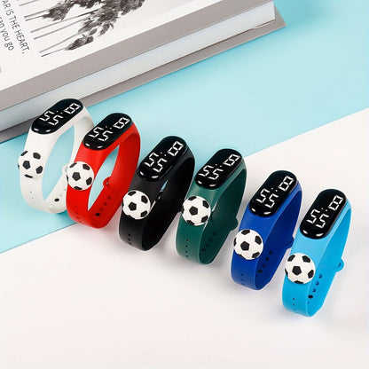 LED Soccer Wristband Gift Set with Luminous Features