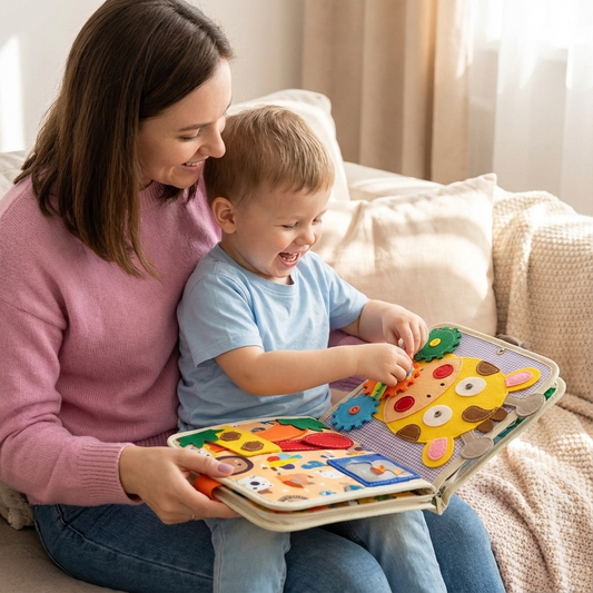 Montessori Sensory Giraffe Storybook