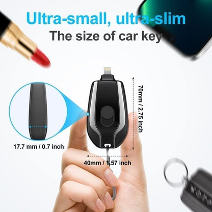 PowerPod - Portable Keychain Charger for Every Adventure