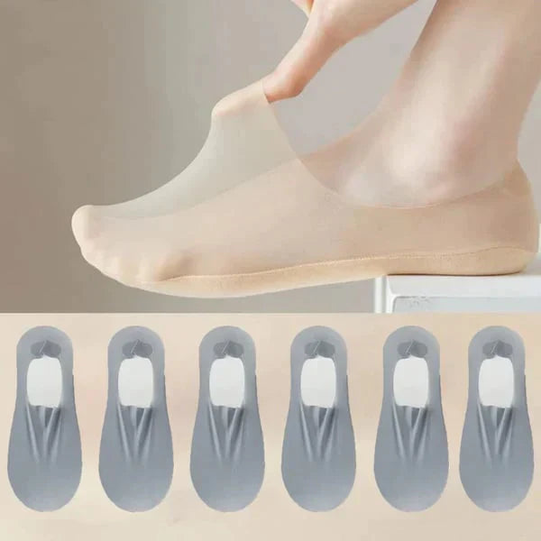 Lightweight Ice Silk Socks | Breathable & Invisible Design