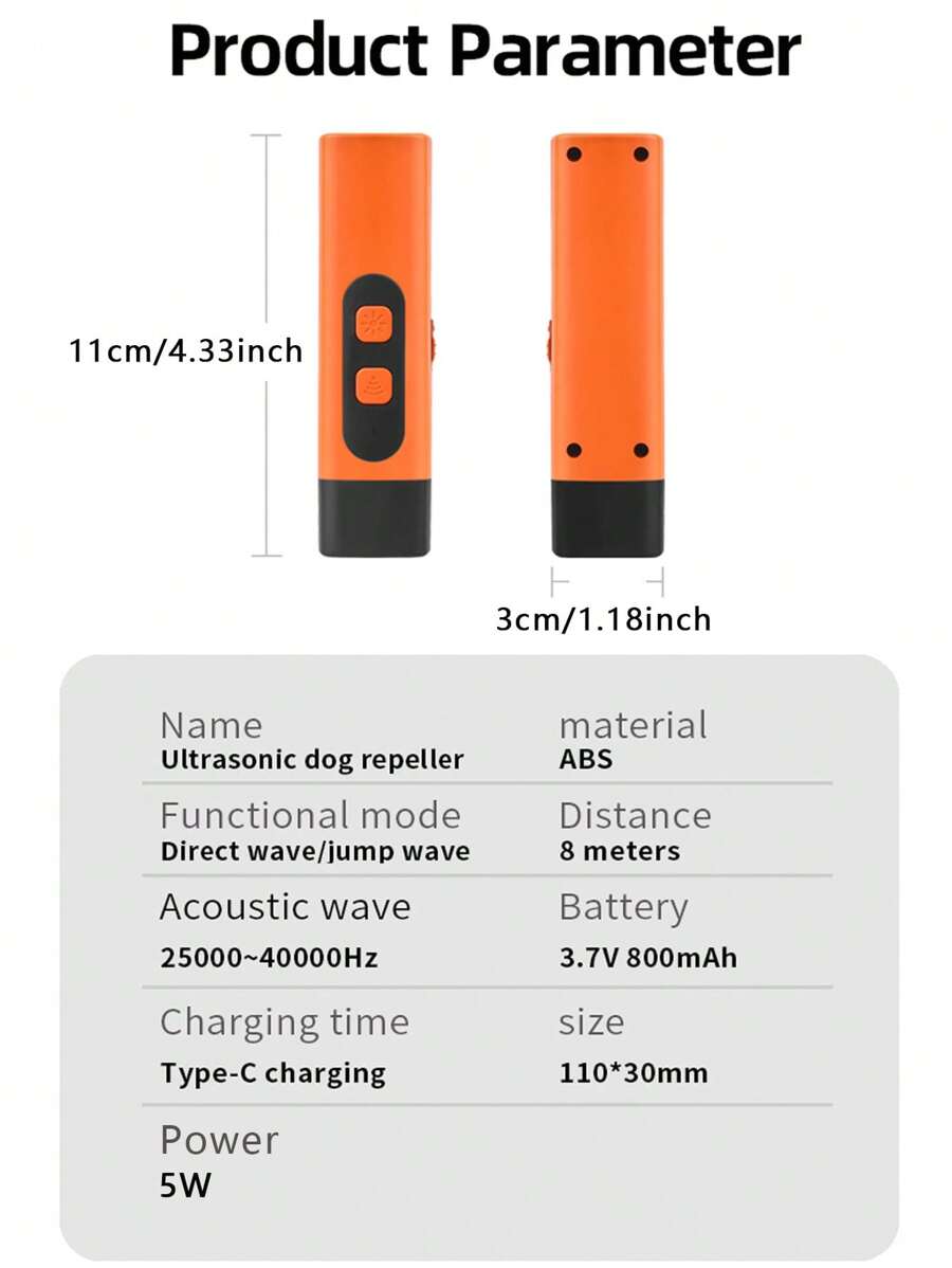 Ultrasound Bark Control Device | Humane Solution for Unwanted Dog Barking