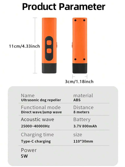 Ultrasound Bark Control Device | Humane Solution for Unwanted Dog Barking