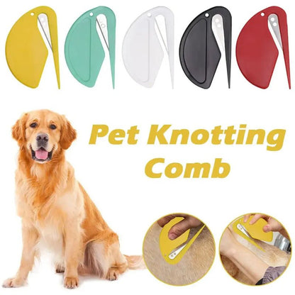 Gentle Pet Grooming Comb for Tangles & Mats | Stress-Free Pet Care