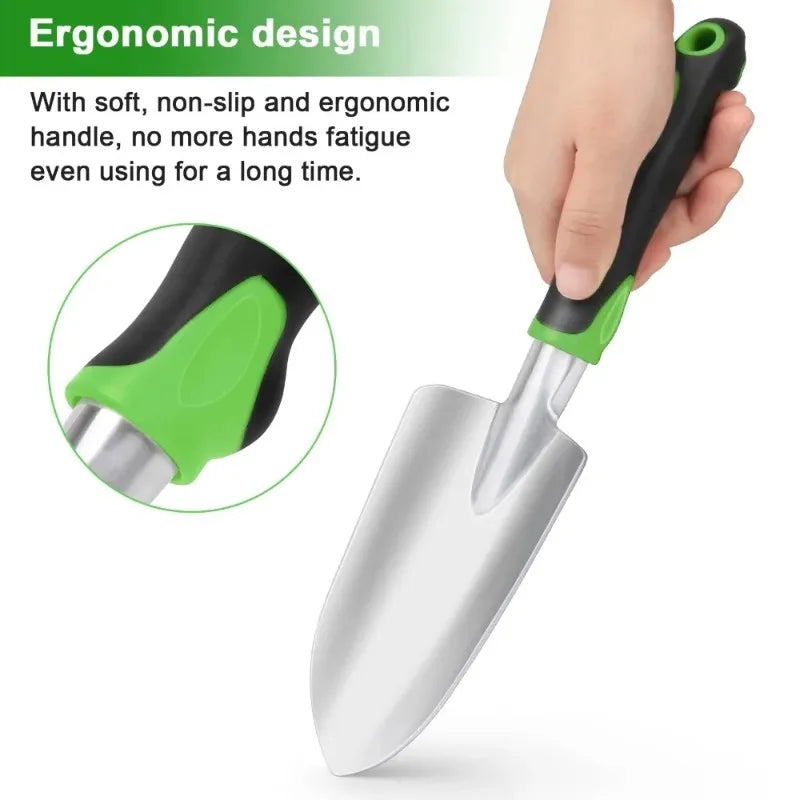 Mini Garden Shovel | Aluminum Alloy | Ergonomic Soft Grip