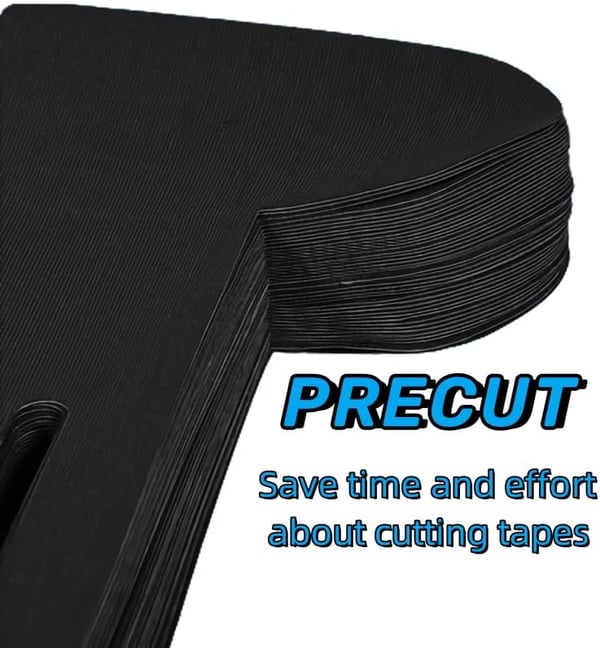 Pre-Cut Support Strips for Knee Relief | 150% Stretch & Non-Slip