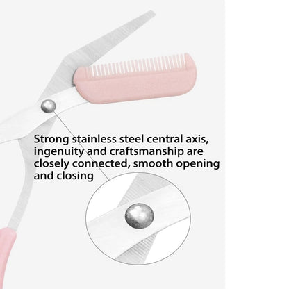 Precision Brow Trimmer with Comb Attachment for Flawless Brows