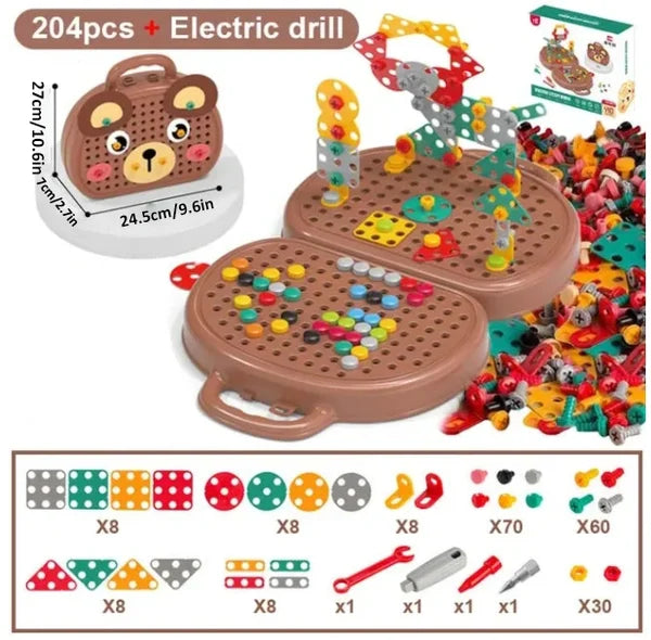 Montessori Toy Box for Creative Learning | Drill Activity Set | Enhances Technical Skills & Motor Skills | 50% OFF