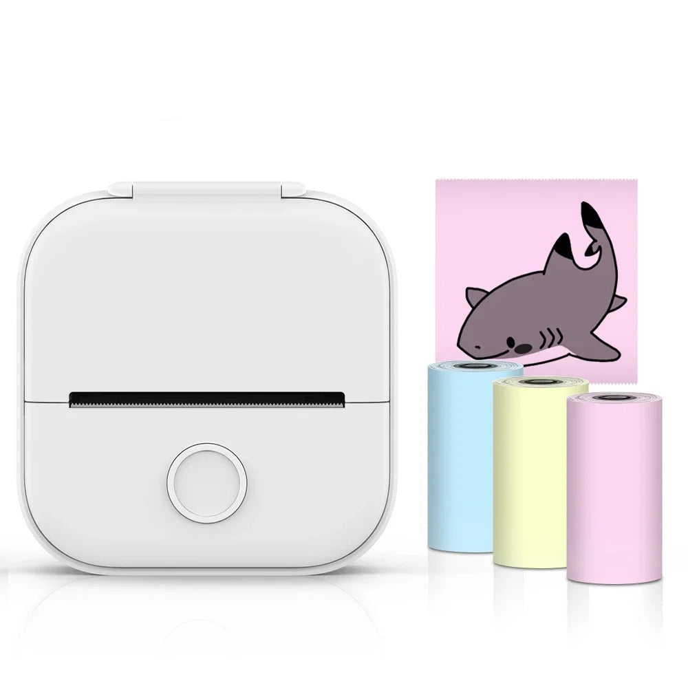 Compact Mini Photo Printer – Ink-Free Thermal Printing for On-the-Go