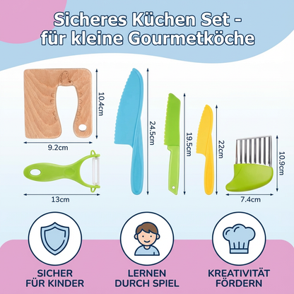 Safe Kitchen Set - Designed for Young Gourmet Chefs