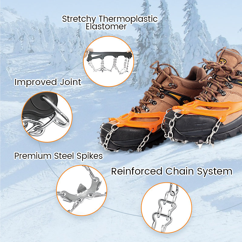 Winter Walking Safety – Slip-Resistant Grip for Icy Conditions