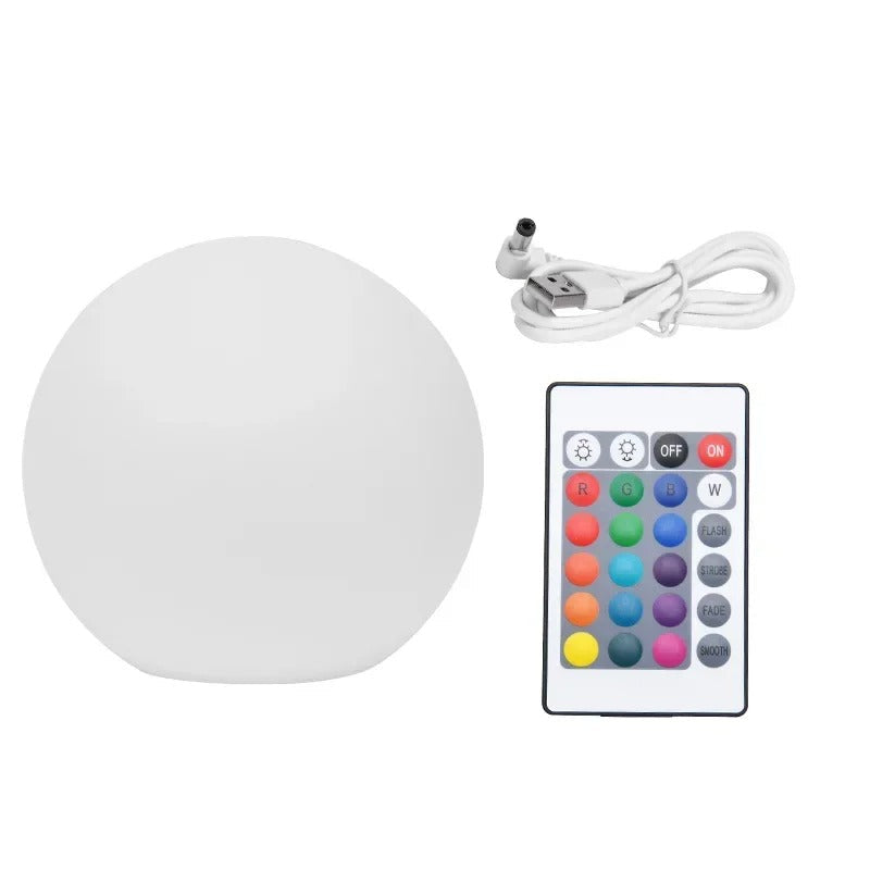 Waterproof Solar Garden Sphere Lights – RGB LED Outdoor Lamps